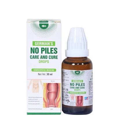 German Homeo Care & Cure No Piles Drops (30ml)