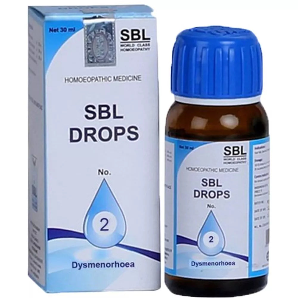 SBL Drops No 2 Dysmenorrhoea (30ml) image 0