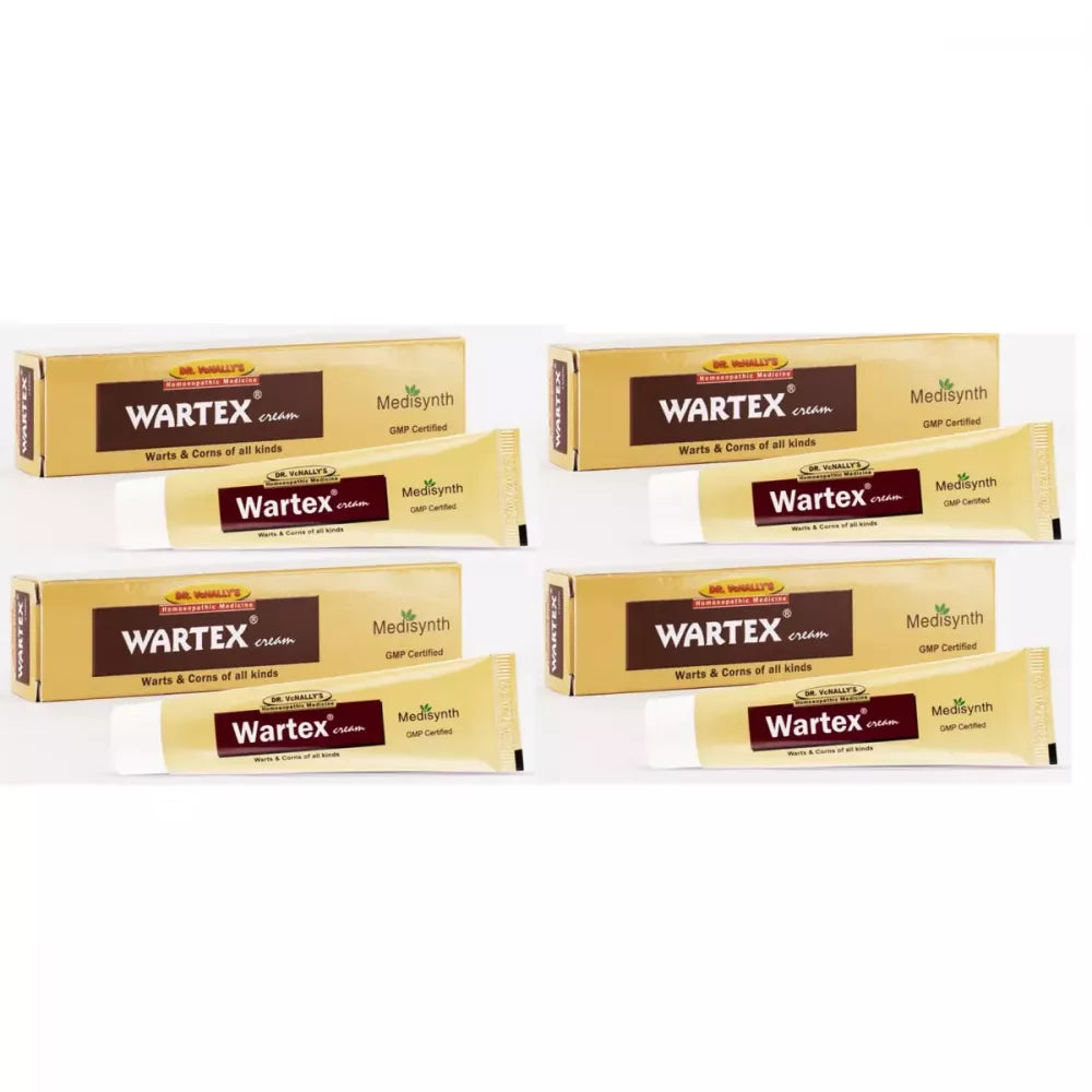 Medisynth Wartex Cream (20g, Pack of 4)