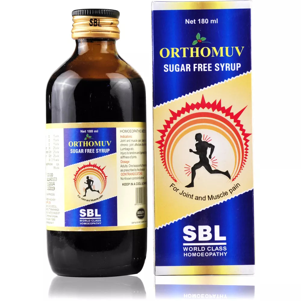 SBL Orthomuv Syrup (Sugar Free) (180ml) image 0