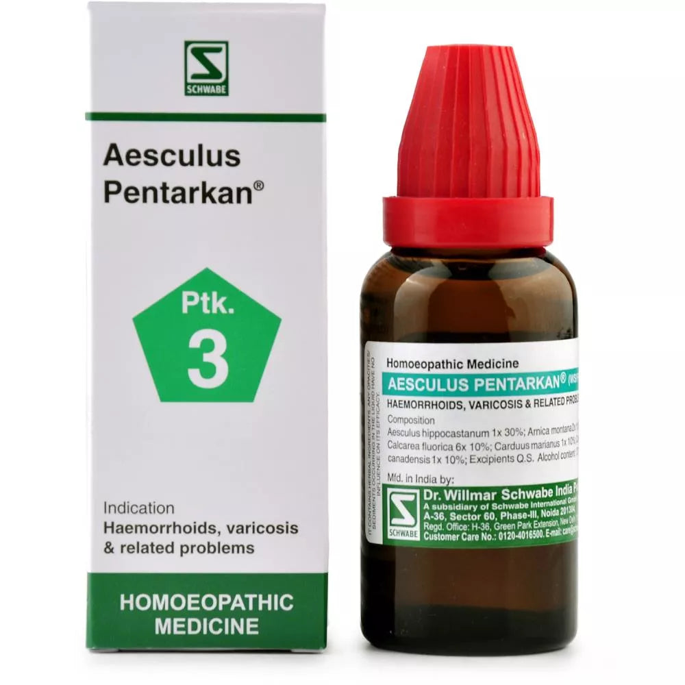 Willmar Schwabe India Aesculus Pentarkan (30ml) image 0