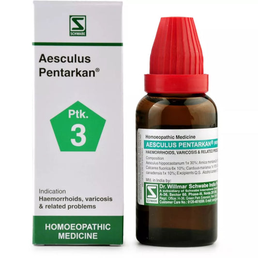 Willmar Schwabe India Aesculus Pentarkan (30ml) image 0