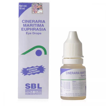 SBL Cineraria Maritima Euphrasia Eye Drops (10ml) image 0