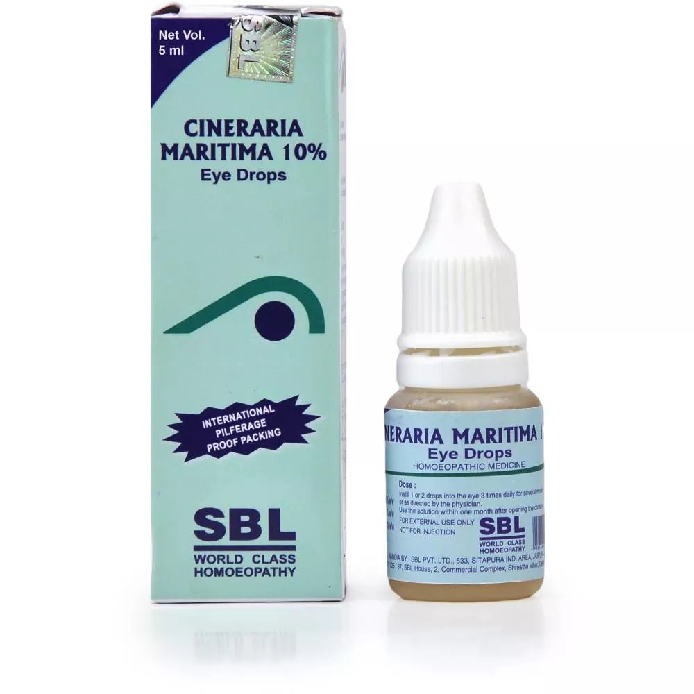 SBL Cineraria Maritima(10%) Eye Drops (5ml). image 0