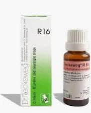 Dr. Reckeweg R16 Migraine and Neuralgia Drop | For Pain Relief - 22ml