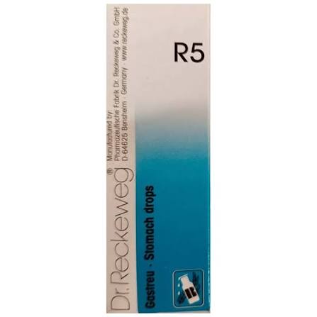 Dr. Reckeweg R5 Stomach and Digestion Drop | For Stomach Care Drop Oral Drops - 22ml