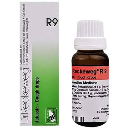 Dr. Reckeweg R9 Cough Drop - 22ml