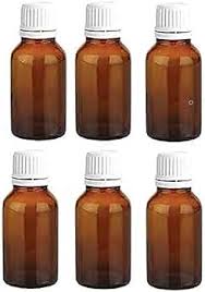 100ML  Glass Bottle With Inner Dropper & White Conical Cap (Pack of 12) (18 No.)