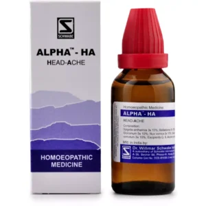 2876-2-1000 Willmar Schwabe India Alpha HA (Headache) (30ml)
