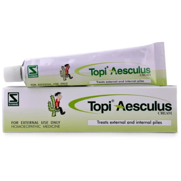 2915-2-1000 Willmar Schwabe India Topi Aesculus Cream (25g)