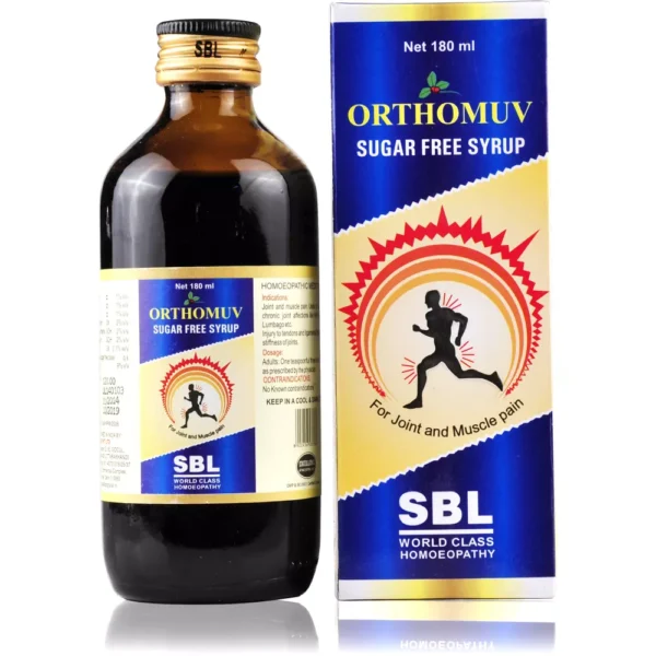 554-1-1000 SBL Orthomuv Syrup (Sugar Free) (180ml)